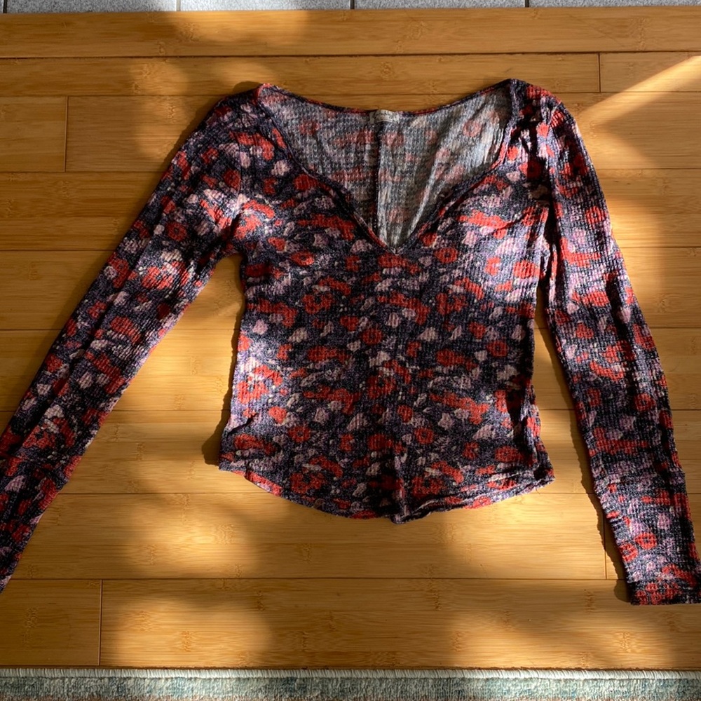 Ciara Printed Layering Top from Free People
